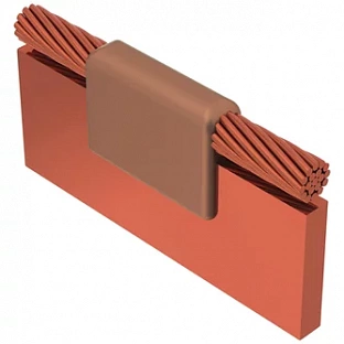 Форма сварная К2М-LW150# полоса 40*4 мм - проводник S-70 мм²