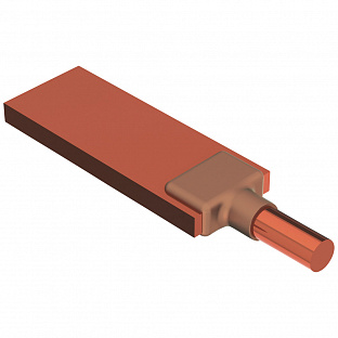 Форма сварная К2М-LA115# полоса 50*5 мм - проводник S-95 мм²